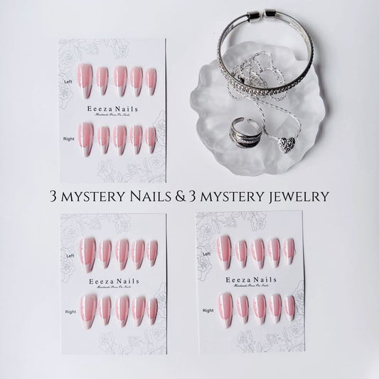 Mystery Box-simple nails(24pics)