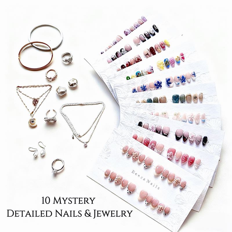 Mystery Box-Detailed nails(S+M)