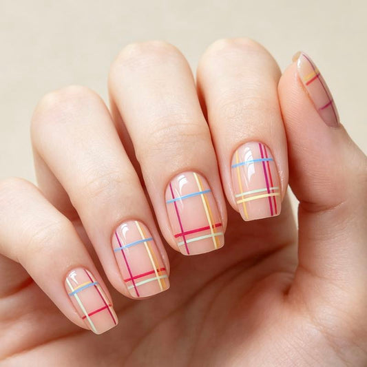 Pastel Plaid 24p