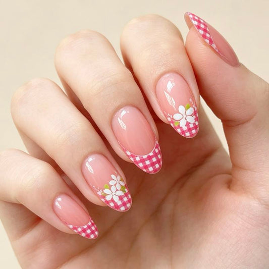 Blush Gingham 24p