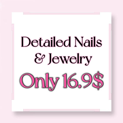 Mystery Box-Detailed nails(S+M)