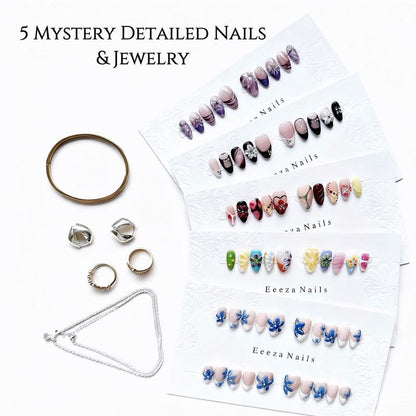 Mystery Box-Detailed nails(S+M)