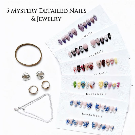 Mystery Box-Detailed nails(S+M)