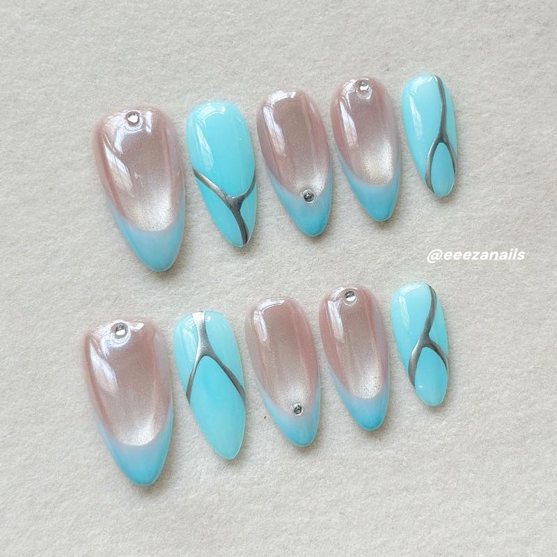 Turquoise Chrome S+M