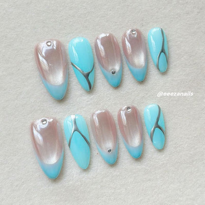 Turquoise Chrome S+M