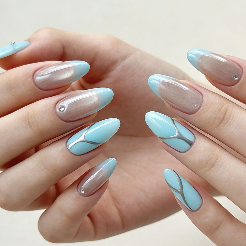 Turquoise Chrome S+M