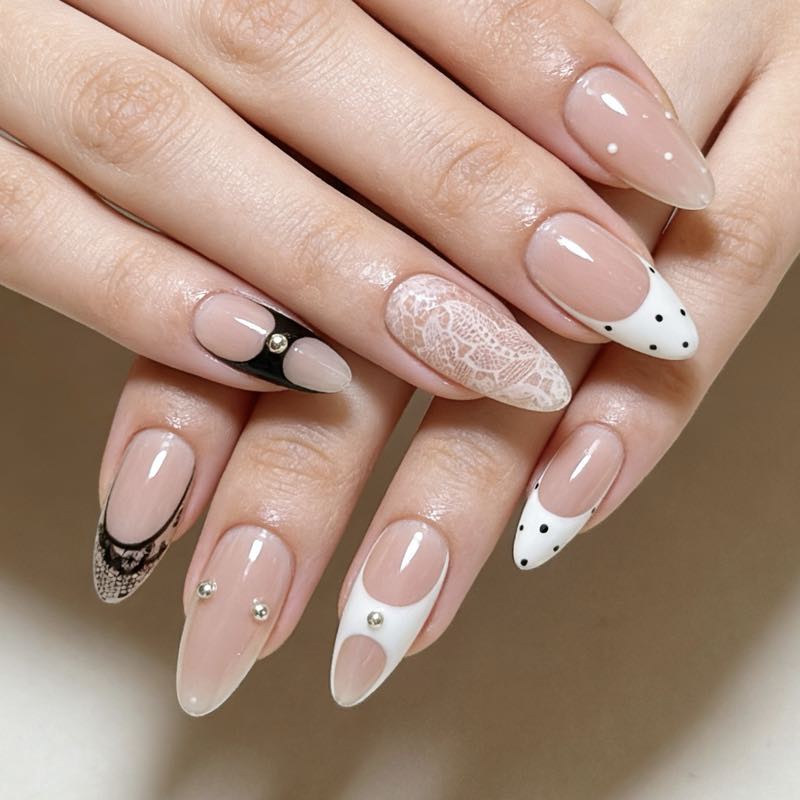Lace Dot S+M