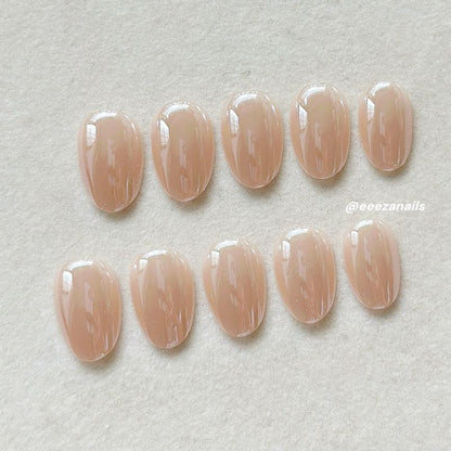 Short Oval Glazed 24p