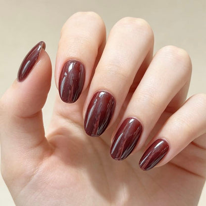 Short Oval Glazed 24p