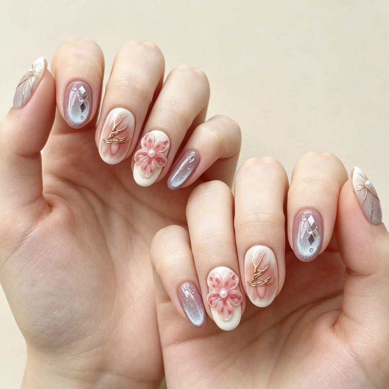 Fuchsia Leaf S+M