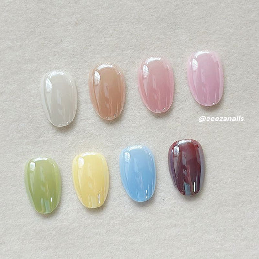 Short Oval Glazed 24p