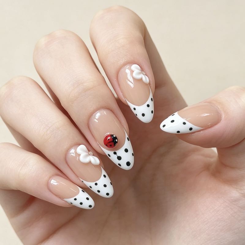 Ladybug Dots S+M