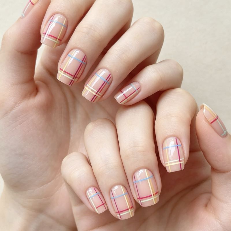 Pastel Plaid 24p