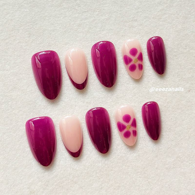 Plum Blooms 24p