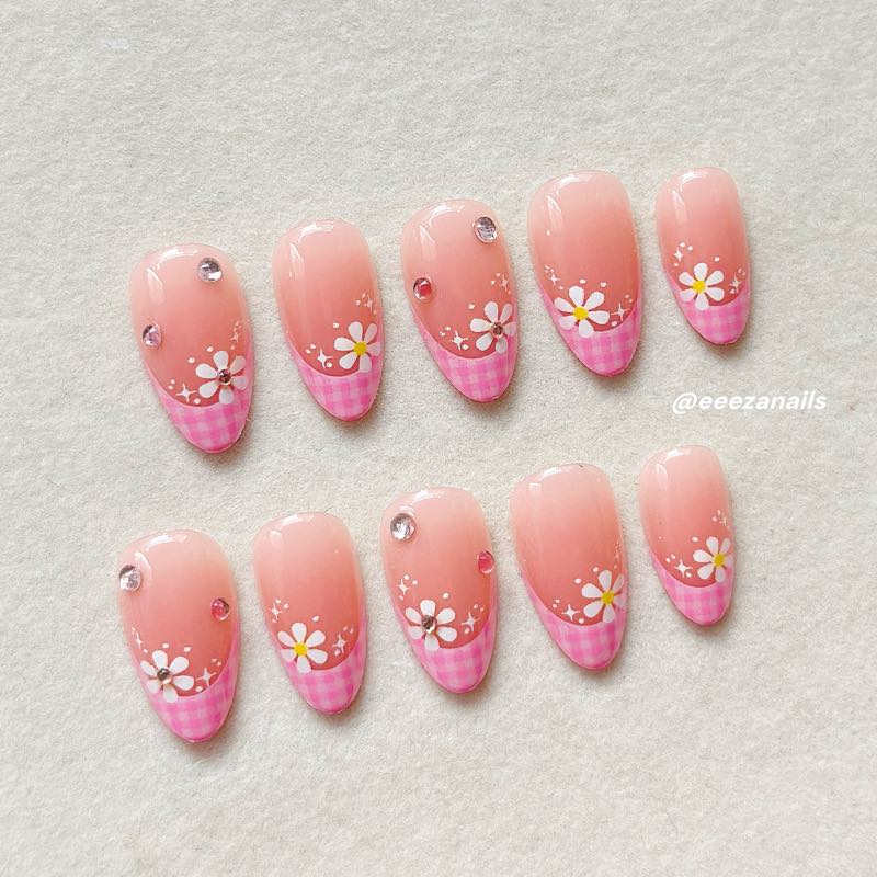 Gingham Daisies 24p