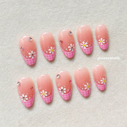 Gingham Daisies 24p