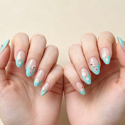 Turquoise Blooms 24p