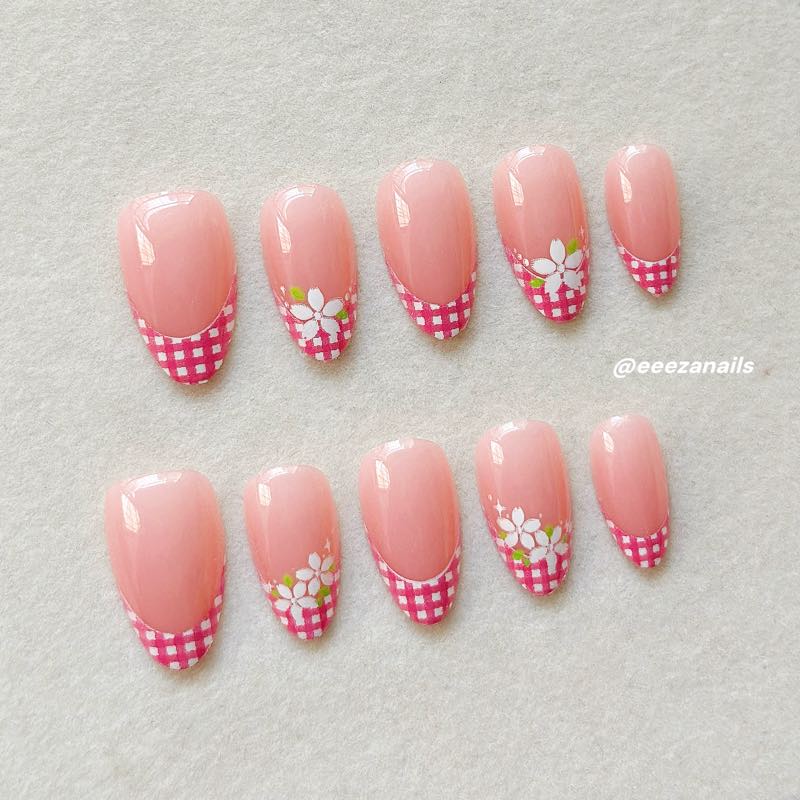Blush Gingham 24p