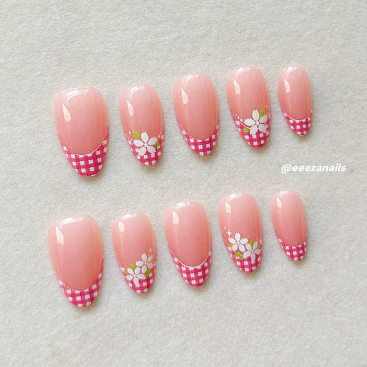Blush Gingham 24p