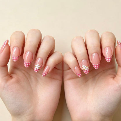 Blush Gingham 24p
