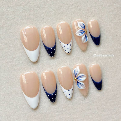 Navy Bloom S+M