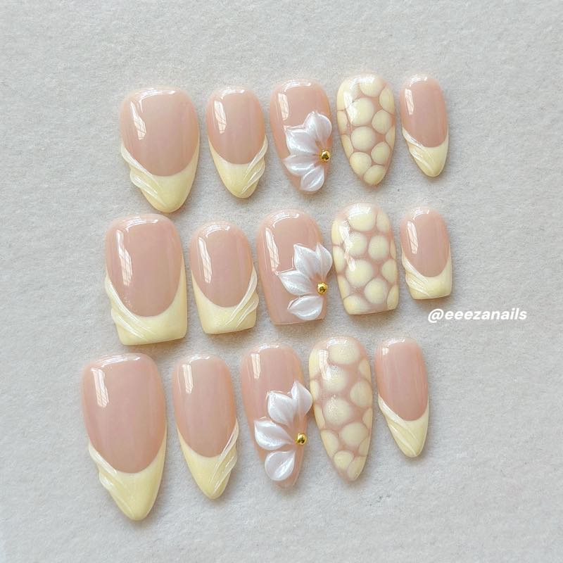 Cream Petal S+M