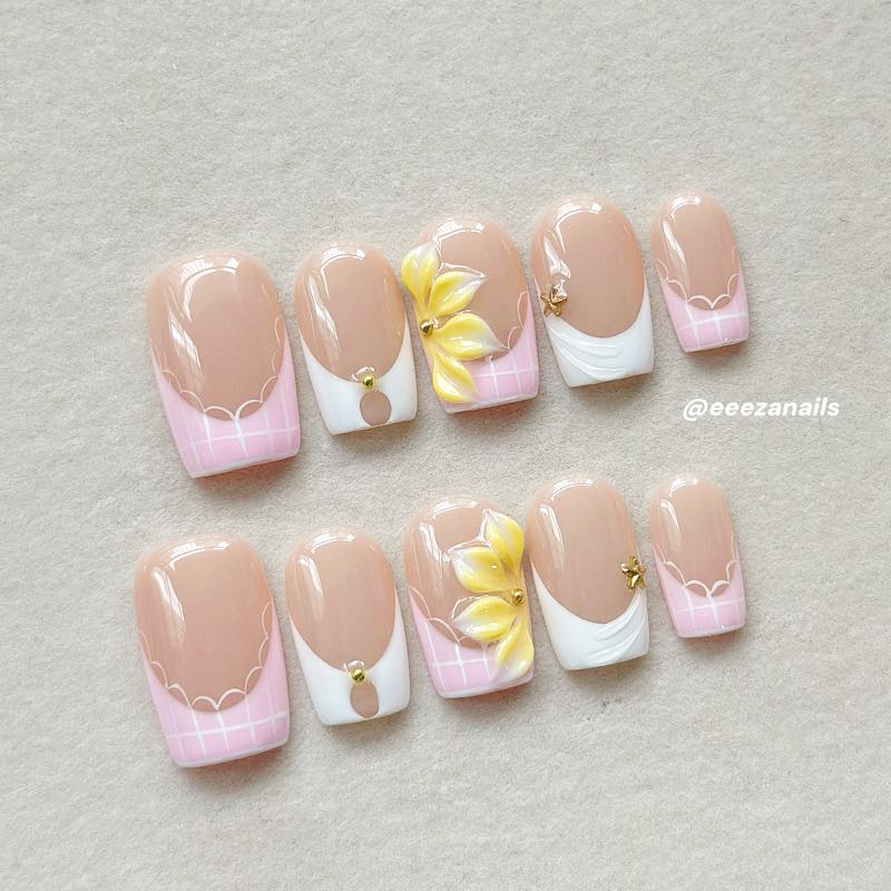 Cream Lattice S+M
