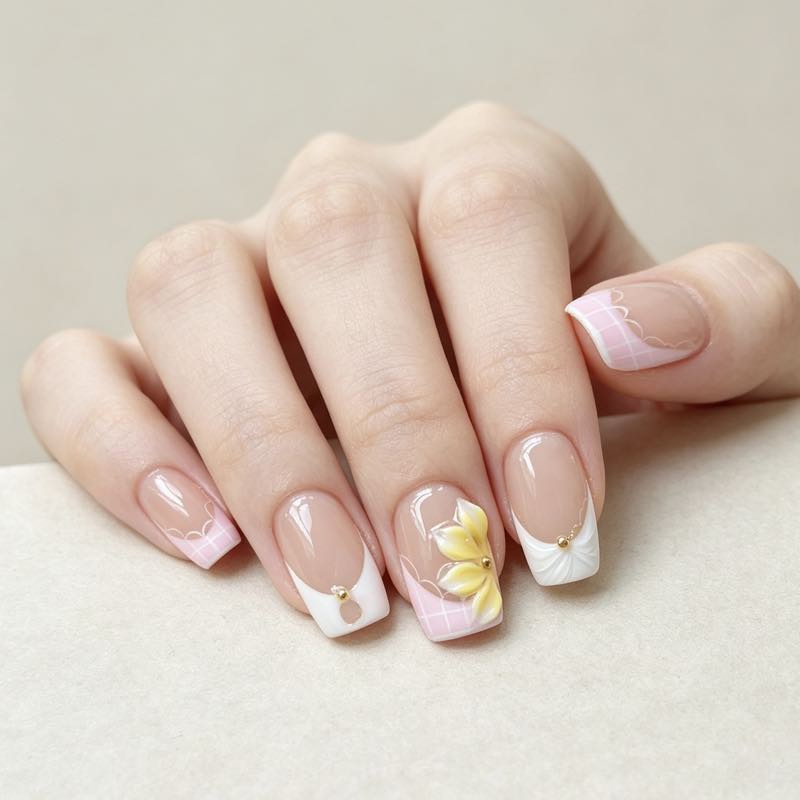 Cream Lattice S+M
