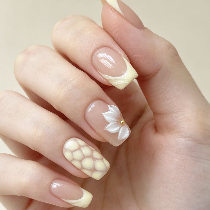 Cream Petal S+M