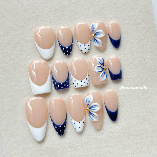 Navy Bloom S+M