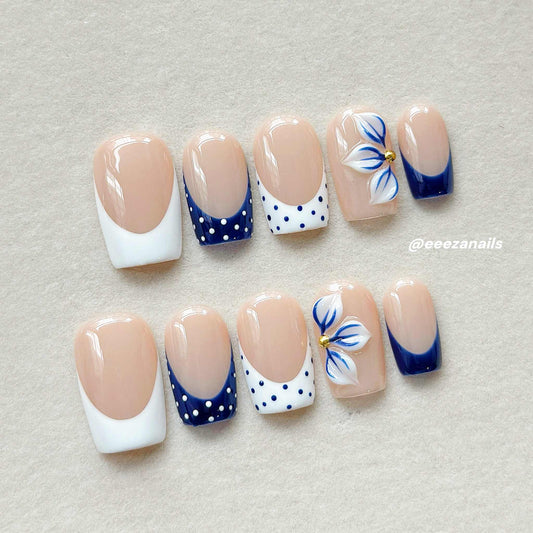 Navy Bloom S+M