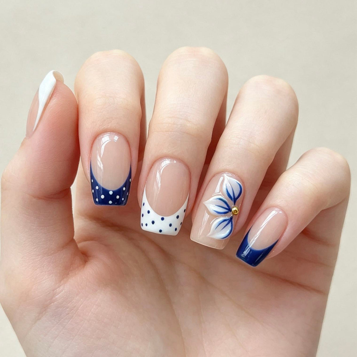 Navy Bloom S+M
