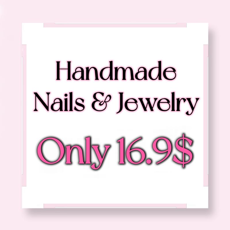 Mystery Box-Handmade nails(S+M)